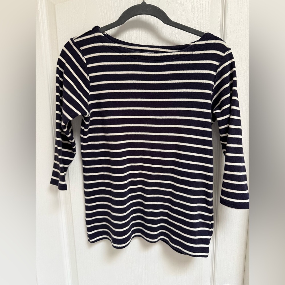 LL Bean Boat neck shirt